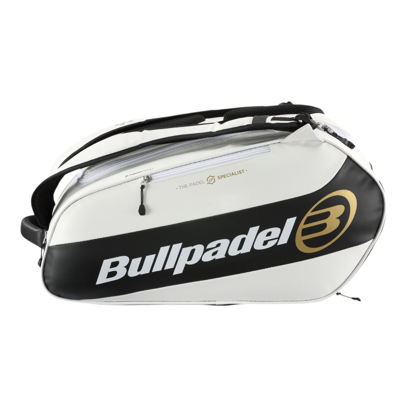 RACKET BAG BULLPADEL VERTEX PREMIER WHITE