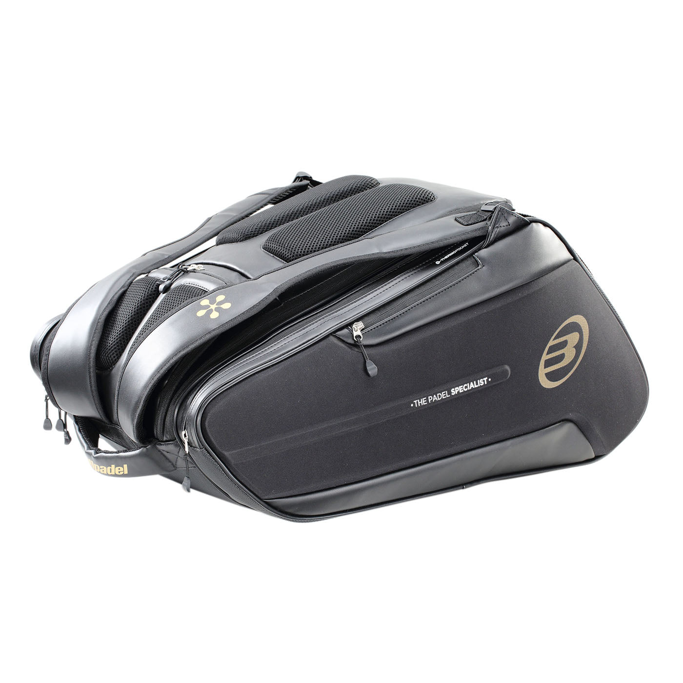 RACKET BAG BULLPADEL HACK PREMIER BLACK