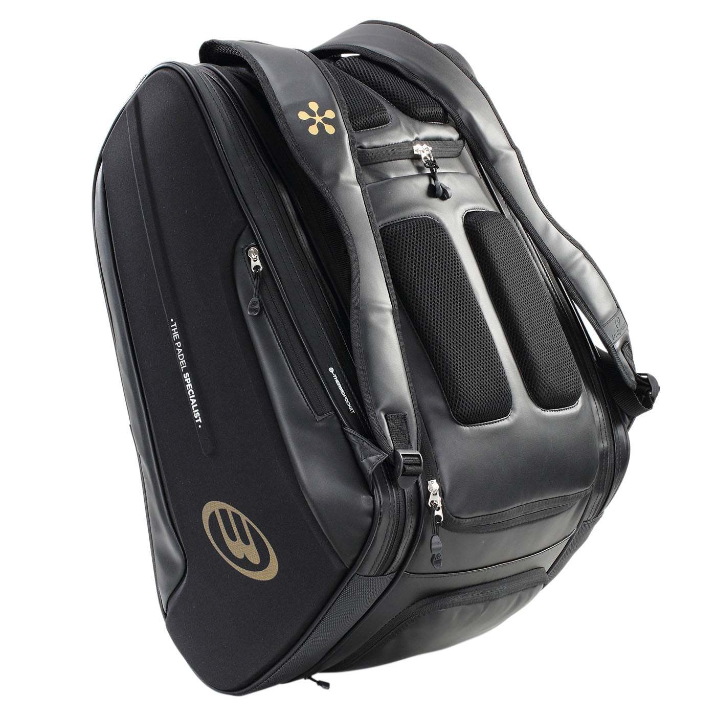 RACKET BAG BULLPADEL HACK PREMIER BLACK