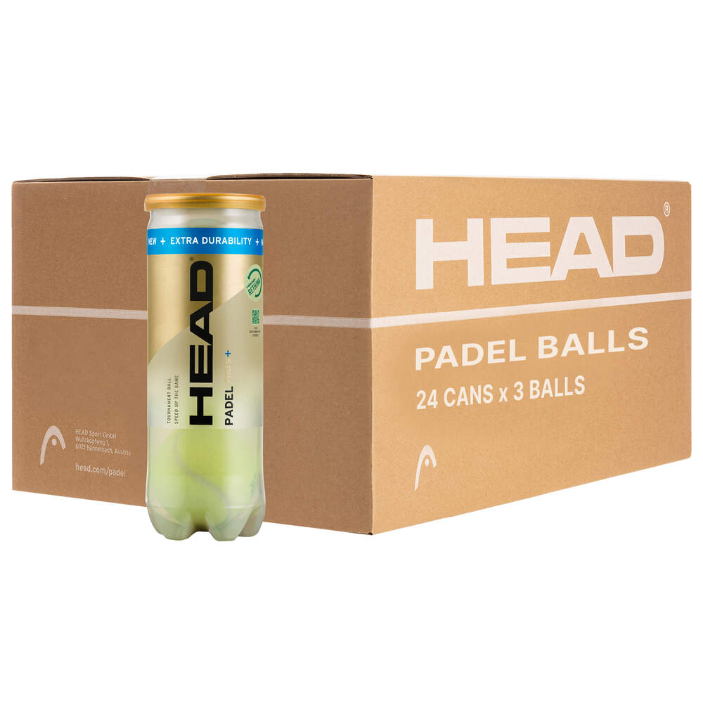 3B HEAD BALLS PADEL PRO S+ - 6DZ