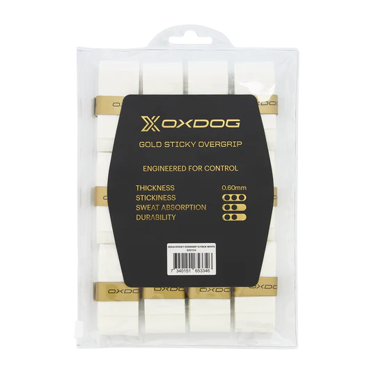 GOLD STICKY OVERGRIP (x12)