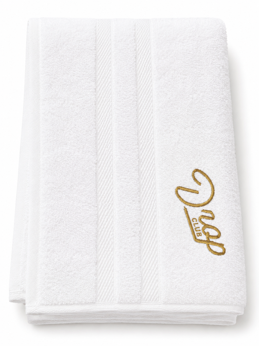 Drop White Towels